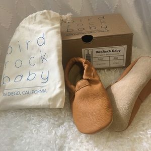 Birdrock Gingersnap Fringeless Moccasins